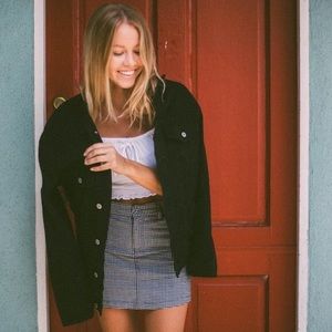 Brandy Melville Juliette Gingham Skirt